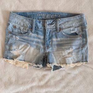 American Eagle denim shorts